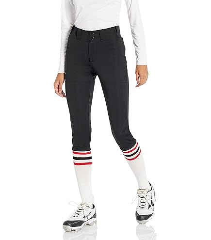 Pantalon De Softball Traditionnel Taille Basse En Polyester Pour Femmes Champro Tournament Taille Xx Large Carlate~p113183187