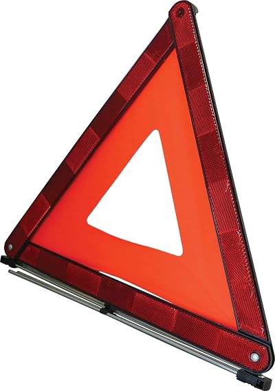 Safety First Aid Group Q4232 Safety Warning Triangle Foldable Wind Tested