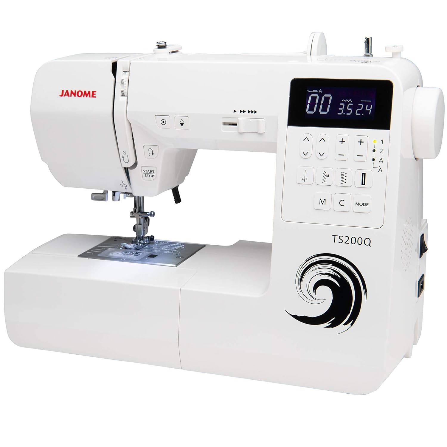 Janome TS200Q Sewing Machine White Best Seller Sewing Machine Store