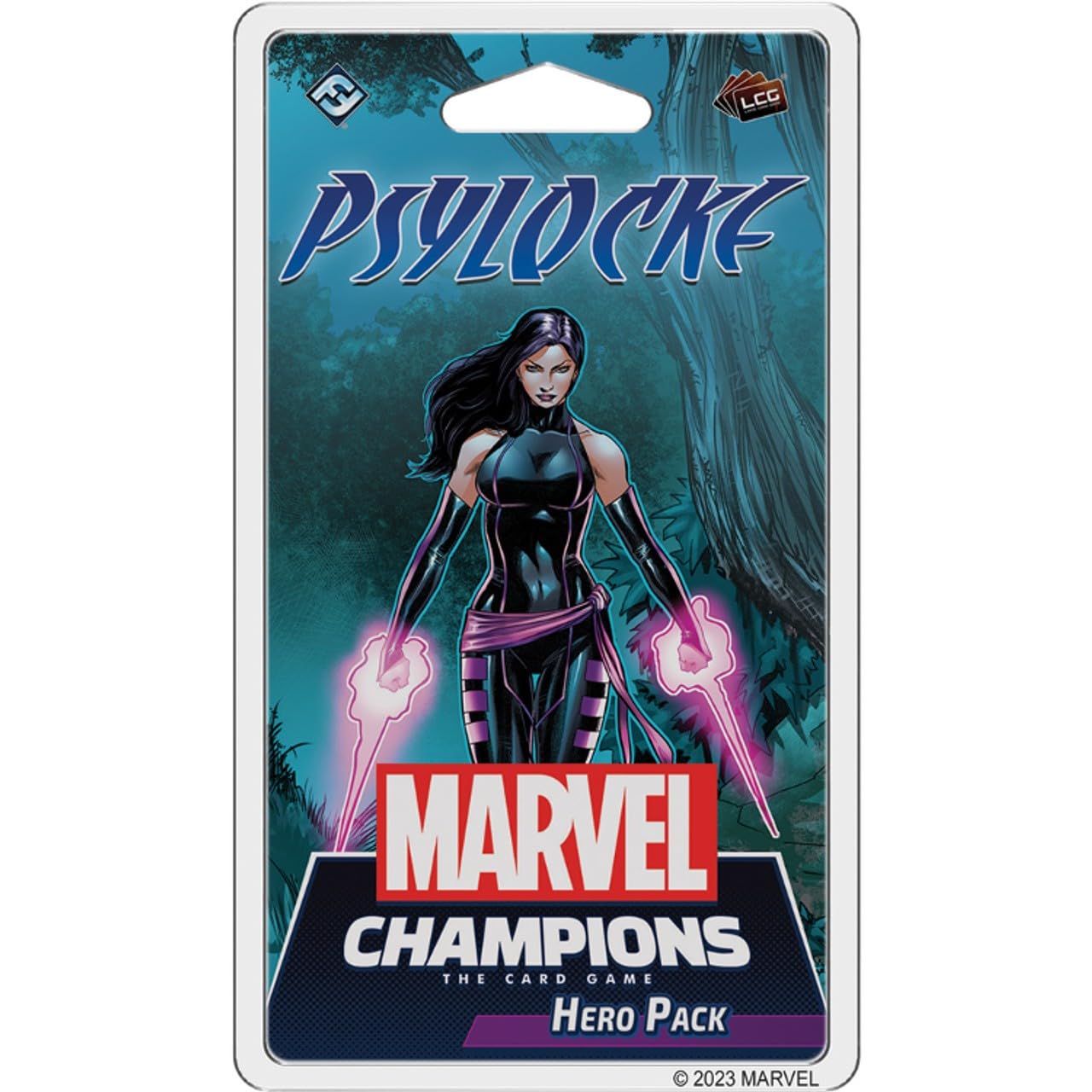 Fantasy Flight Games | Marvel Champions: Psylocke Hero Pack | Miniatures Card Game | Ages 14+ | 1-4 Players | 30 Minutes Playing Time