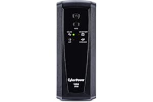 CyberPower CP1200AVR AVR UPS System, 1200VA/720W, 10 Outlets, Mini-Tower