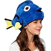 Jococs Blue Fish Hat Costume Ocean Animal Costume Sea Animal Cosplay Themed Partie