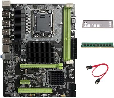 Lodokdre X58 Motherboard LGA1366 DDR3 4GB 1333MHz RAM + XEON X5650 X5670 CPU