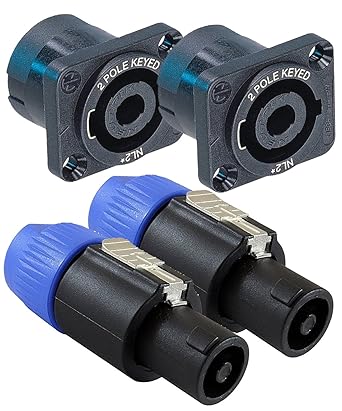 neutrik 2 pole speakon