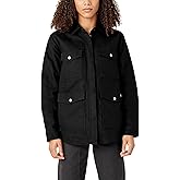 Dickies Womens Women's Duck Fleece Lined Chore Coat