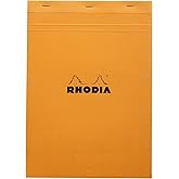 Rhodia Notepads Graph Orange 8-1/4X11-3/4