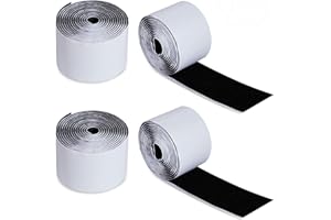 Donner 2-pack Pedalboard Mounting Tape Length 2M Width 3CM Pedal Hook + Loop
