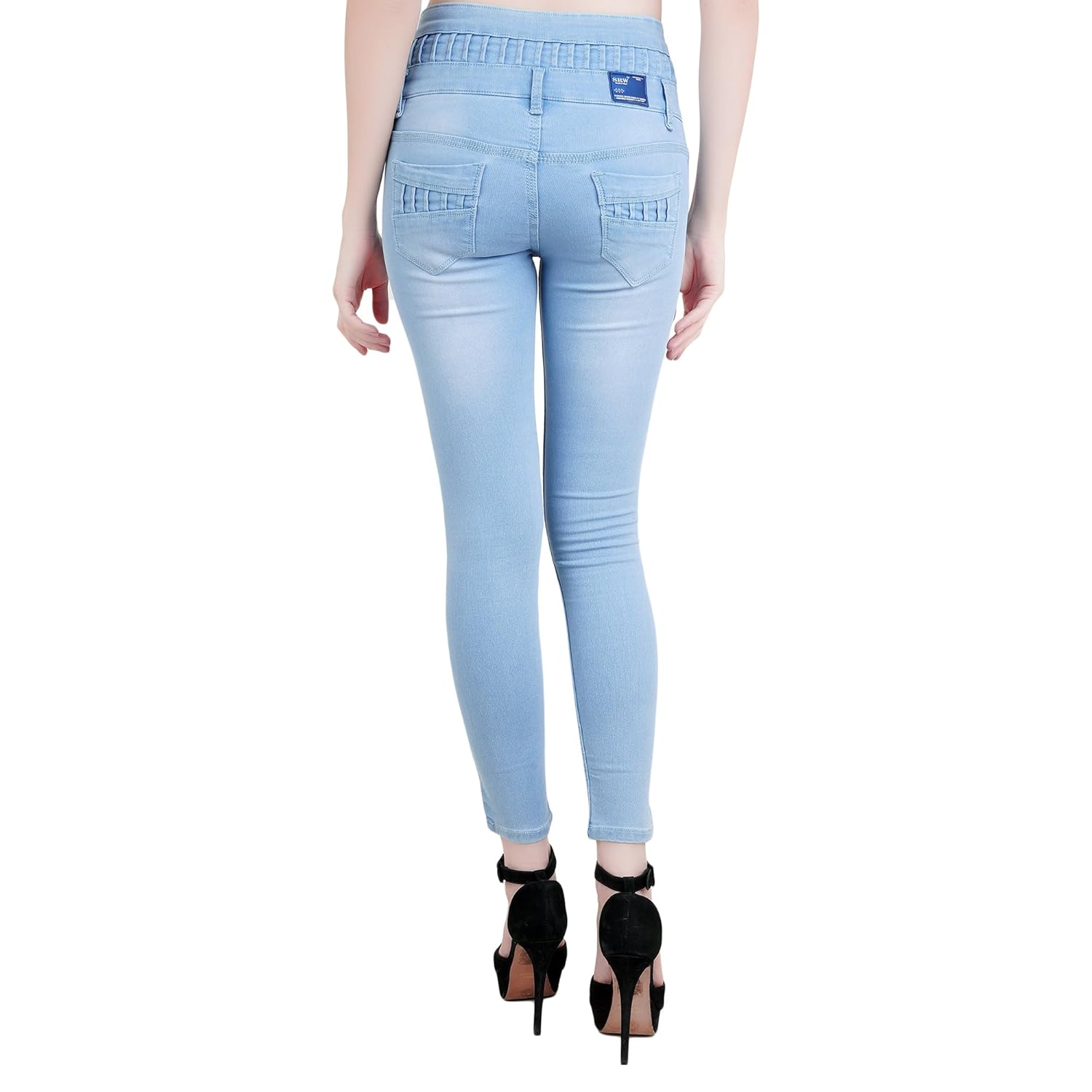 srw cotton lycra jeans - blue