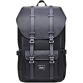 KAUKKO Unisex Ep5 Backpack, (Black (E5-3)), 45 x 27 x 17cm (HxBxT), Backpack