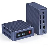 Beelink Mini S12 Mini PC, Intel 12th Gen Alder Lake-N95 Processor (4C/4T,up to 3.4GHz), 8GB DDR4 RAM 480GB SATA3 SSD, Low Power Mini Computer Supprot 4K@60Hz Dual HDMI Display/USB3.2/WiFi 5/BT4.2