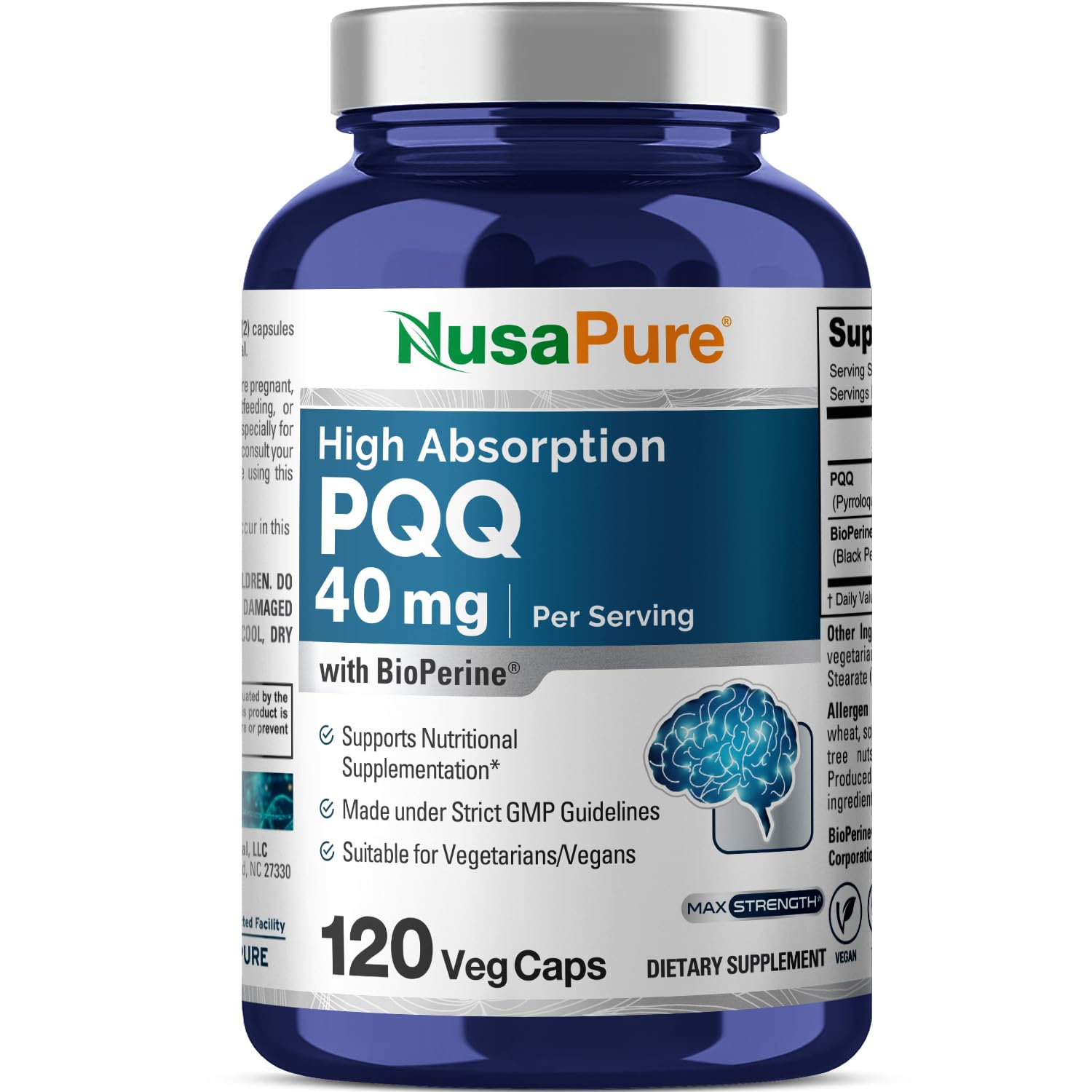 High Absorption PQQ 40 mg