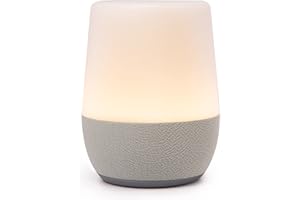 Yogasleep Duet White Noise Sound Machine & Night Light, 30 Natural Sounds,Bluetooth-Wireless Speaker for Travel,Office Privacy,Concentration,Sleep Aid for Adults & Baby, Registry & Nursery Gift,White