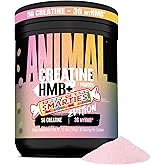 Animal Creatine Monohydrate HMB+ for Men &amp; Women | Smarties 30 Servings | 100% Pure 5g Micronized Creatine Powder, 3g HMB &amp; Electrolytes | Aids Cognition, Strength &amp; Recovery | NSF Contents Certified