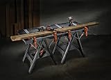 WORX Pegasus WX051 Versatile Folding Work Table Sawhorse with Clamps view 7