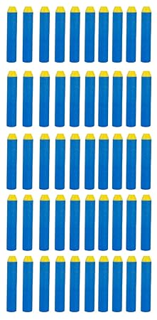BuzzBee Long Distance 50 Darts Nachfüllpack - kompatibel mit Nerf Blastern