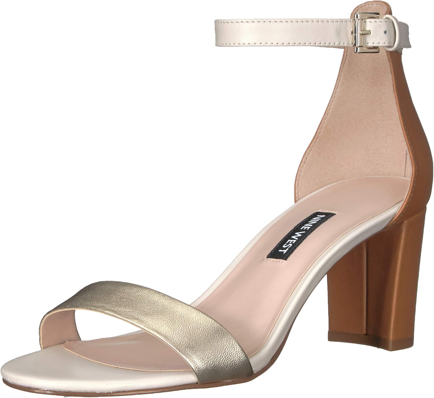 nine west pruce block heel sandal
