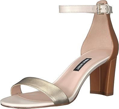 nine west women's pruce suede heeled sandal