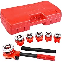 thumbnail image 2 of PINGEUI Heavy-Duty Forged Steel Pipe Vise - Bench Yoke Vise For 0.47" To 4.5" Pipes 2 of 11