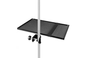 Mr.Power Microphone Stand Rack Tray Holder for Stage, Live Streaming, Recording (13" x 9") (Large)