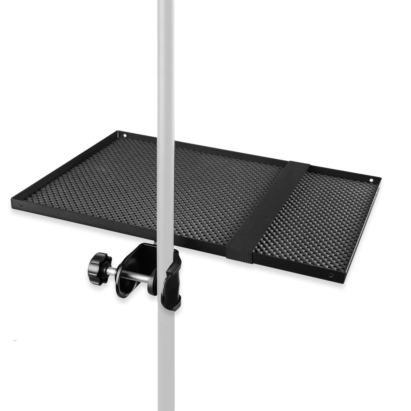 Mr.Power Microphone Stand Rack Tray Holder for Stage, Live Streaming, Recording (13" x 9") (Large)