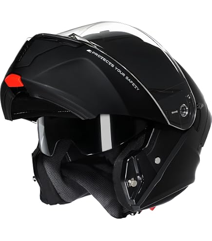 Amazon.com: Bell Revolver Evo Modular Motorcycle Helmet (Solid