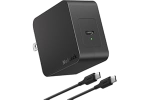 Nekteck 60W USB C Charger [GaN Tech], PD 3.0 Fast Charging[USB-IF & ETL Certified] with Foldable Plug, Compatible with MacBoo