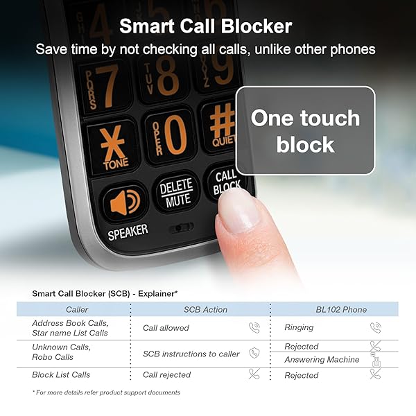 AT&T BL102-3 DECT 6.0 3-HANDSET CORDLESS PHONE FOR HOME WITH ANSWERING MACHINE, CALL BLOCKING, CALLER ID ANNOUNCER, AUDIO ASSIST, INTERCOM, AND UNSURPASSED RANGE, SILVER/BLACK