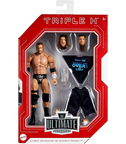 Amazon.com: WWE Elite Collection Triple H Wrestling Action Figure