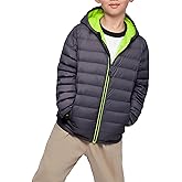 Rokka&Rolla Boys' Ultra Lightweight Packable Down Puffer Jacket Coat