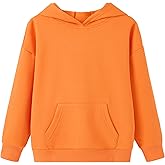 UMELOK Kids Solid Classic Hoodies Soft Sweatshirt for Boys and Girls (8-16 Years)