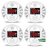 Vzmcov Carbon Monoxide and Smoke Detector Equipped