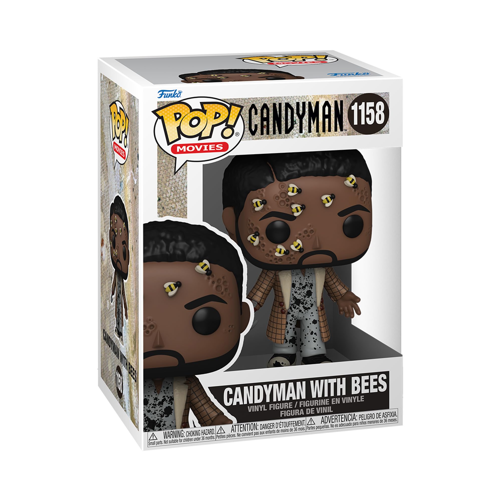 Funko POP! Movies: Candyman With Bees - Collectable Vinyl Figure - Gift Idea - Official Merchandise - Toys for Kids & Adults - Movies Fans - Model Figure for Collectors and Display