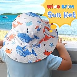 Baby Sun Hat Kids Summer UPF 50+ Toddler Bucket Hat