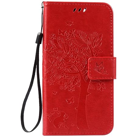 Nancen Tasche Hülle für Lenovo K5 / K5 Plus/Lenovo Lemon 3 A6020 Flip Schutzhülle Zubehör Lederhülle mit Silikon Back Cover P