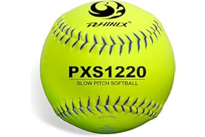 PHINIX Softball Official Size and Weight for Practice 11" & 12" Options