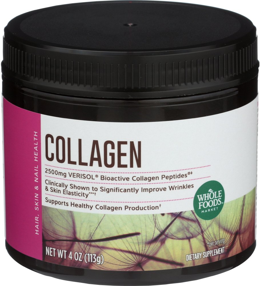 Whole Foods Market Collagen Verisol Powder Unflavored 4 oz w/ healthy