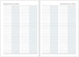 1ABOVE 2026 A4 Day-to-Page Diary Premium Hardback Red view 4
