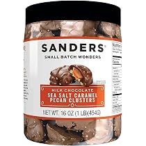 Amazon.com: Sanders - Chocolate con leche y sal marina Caramel ...