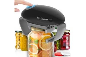 Electric Jar Opener, Restaurant Automatic Jar Opener for Seniors with Arthritis, Weak Hands, Bottle Opener for Arthritic Hand