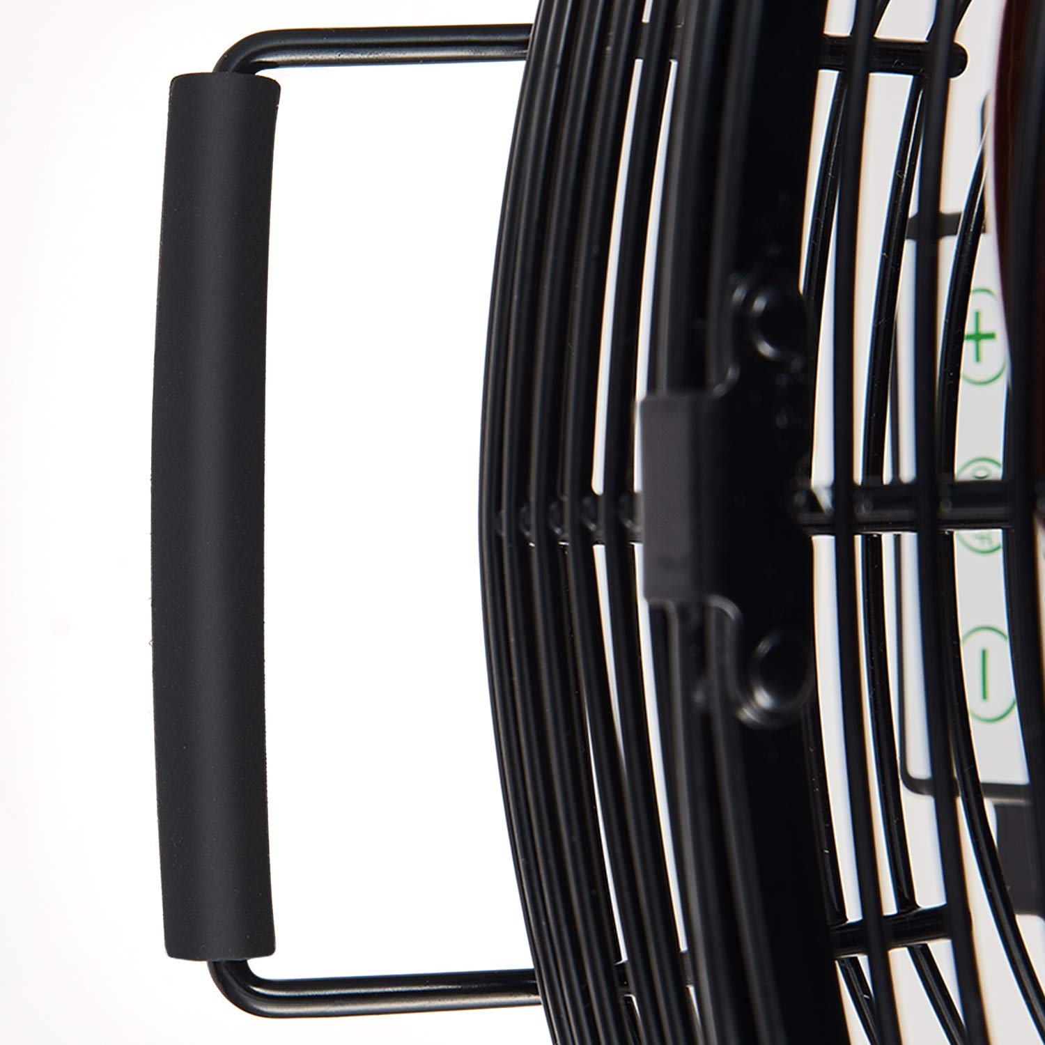 Whirlwind Life Portable Rechargeable Fan, Runs 5-24 Hours, Ideal for Outdoor Use - Camping, Patio, Fishing; USB Output for Phone Charging