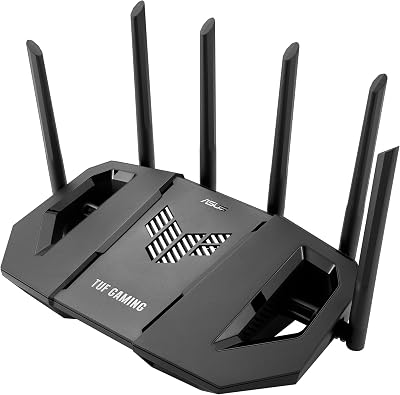 ASUS TUF Gaming BE9400 Tri Band WiFi 7 Router with Quad 2.5G Ports