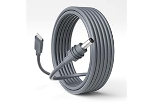 ARKARE Starlink Mini Cable 10FT Starlink Mini USB C to DC Power Cable Cord 100W Input USB Type C to DC Cable, Power Ca ble Direct to USB-C for Star Link M ini Work with 100W+ PD Source Waterproof 18AWG 3M