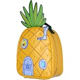 INTIMO SpongeBob SquarePants Pineapple Under The Sea Shaped Insulated Lunch Box Bag Tote 10"