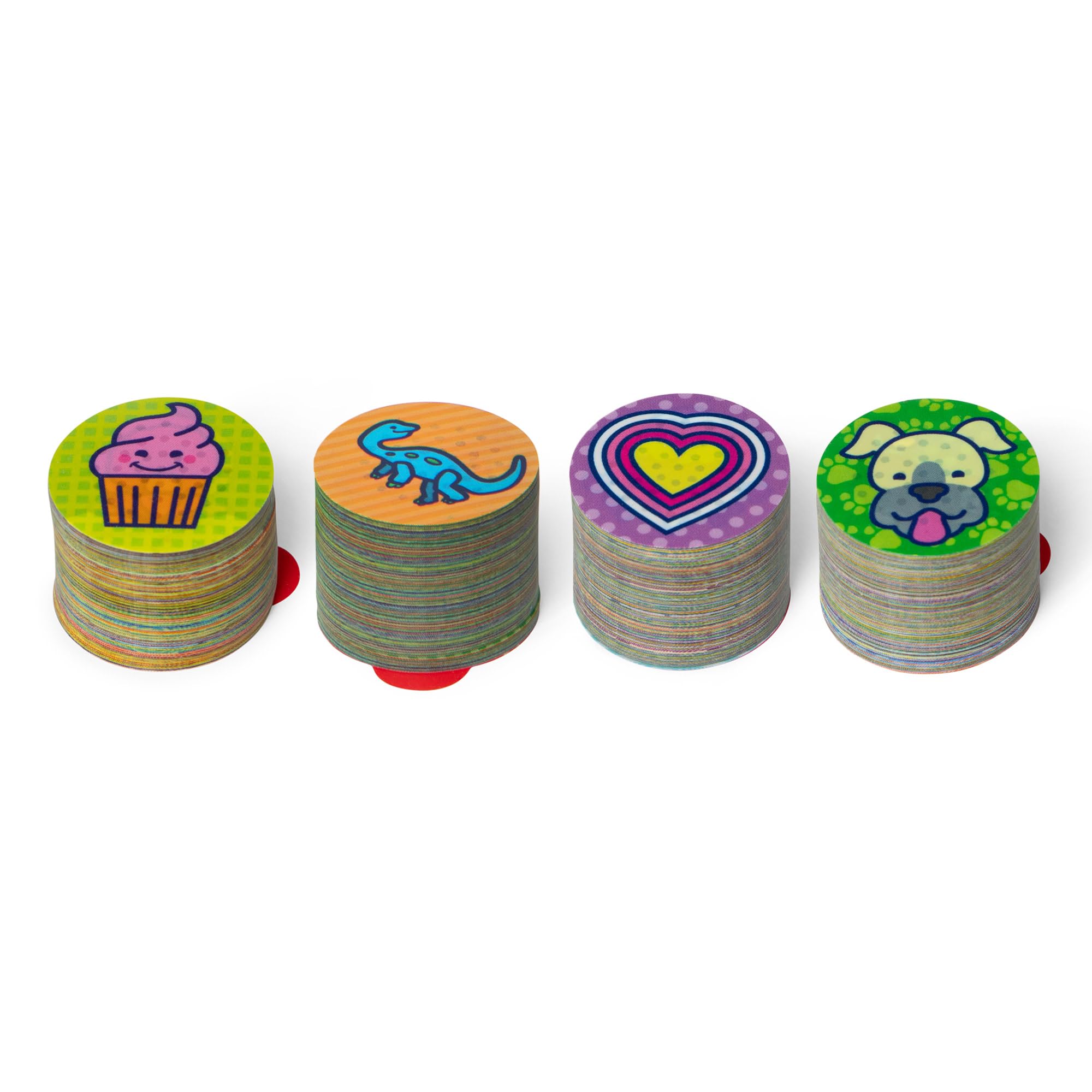 Melissa & Doug Sticker Wow!™ Mini Activity Pad and Refill Stickers 4-Pack (Dinosaur, Pets, Favorite Things, Surprise Pack 1) – 200 Stickers Each (800 Total) for Any Sticker Stamper (Not Included)
