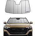 Pigenius Windshield Sun Shade for Audi Q8 2019-2025, SQ8/RS Q8 2020-2025 Custom Front Window Sunshade - Safeguard