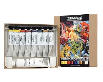 Williamsburg Oil Traditional Colors Set