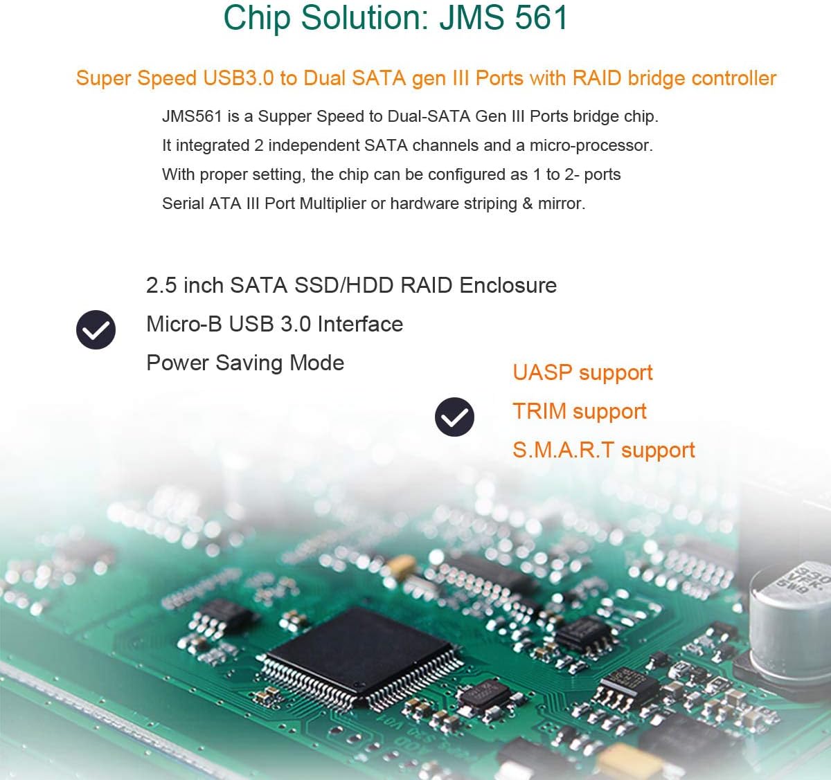 Not For Nvme Ssd Supports Raid 0 Raid 1 Jbod Span Usb 3 1 To 2x M 2 Sata Raid Adapter 10gbps Usb C To M 2 Ngff Sata Ssd Aluminum Enclosure Tdbt Dual Bay M 2 Sata Ssd Raid