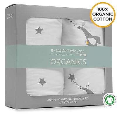 Organic Jersey Cotton Crib Sheets 2pk Unisex Grey Ghana Ubuy