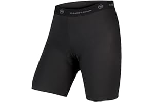 Endura Women's Padded Cycling Liner, Black, Large