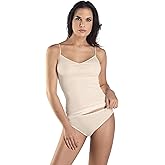 HANRO Women's Cotton Seamless V-Neck Camisole